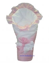 Конверт-одеяло на выписку Мальвина розовый